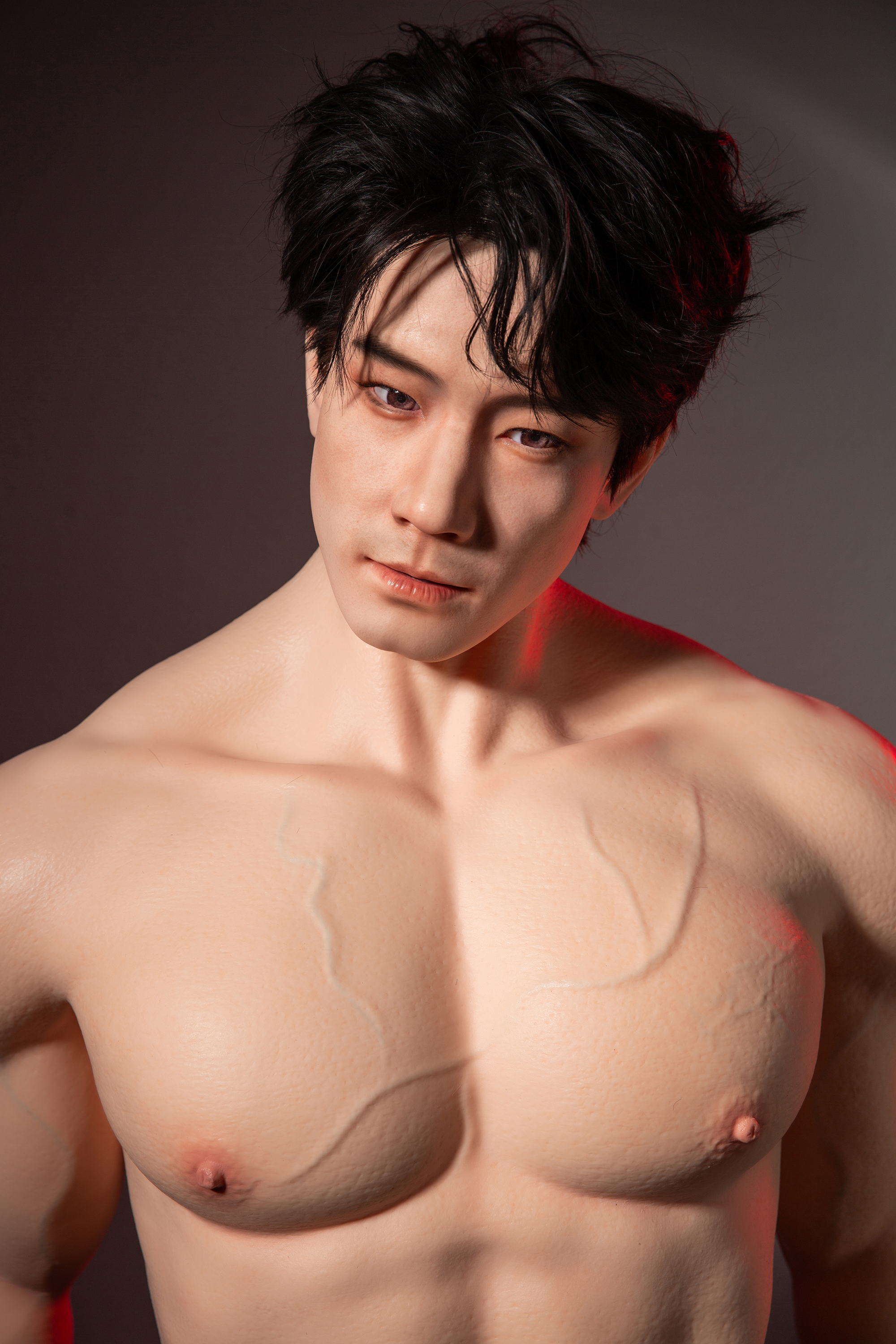 5ft7/175cm Silicone Asian Male Sex Doll - Qiao Yu