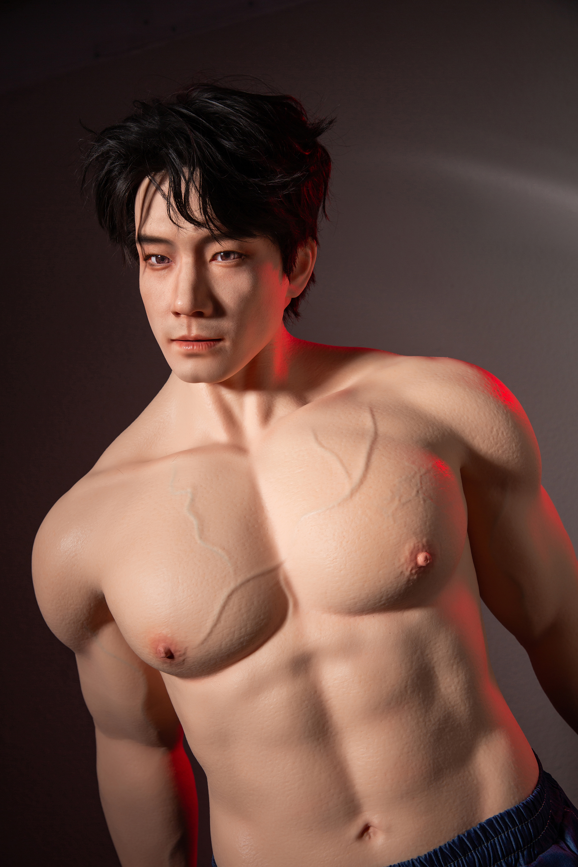 5ft7/175cm Silicone Asian Male Sex Doll - Qiao Yu