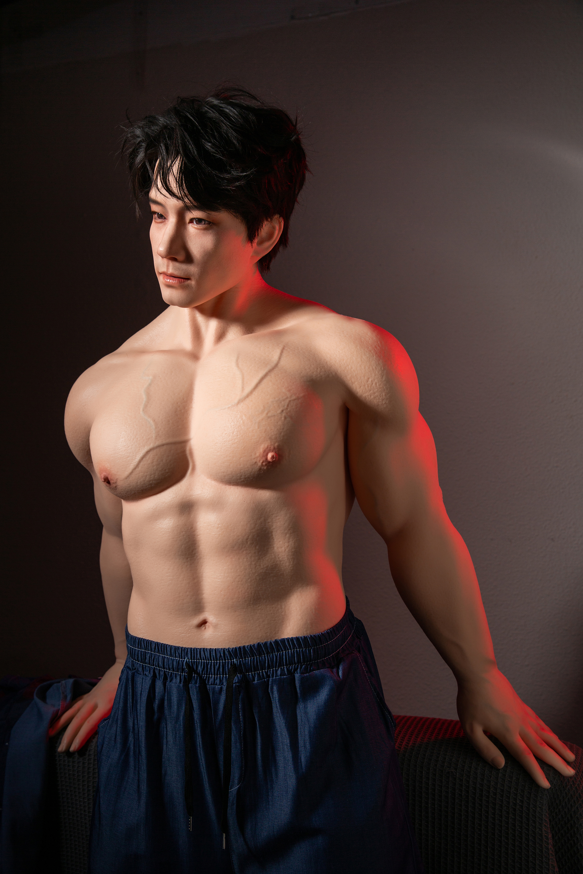 5ft7/175cm Silicone Asian Male Sex Doll - Qiao Yu