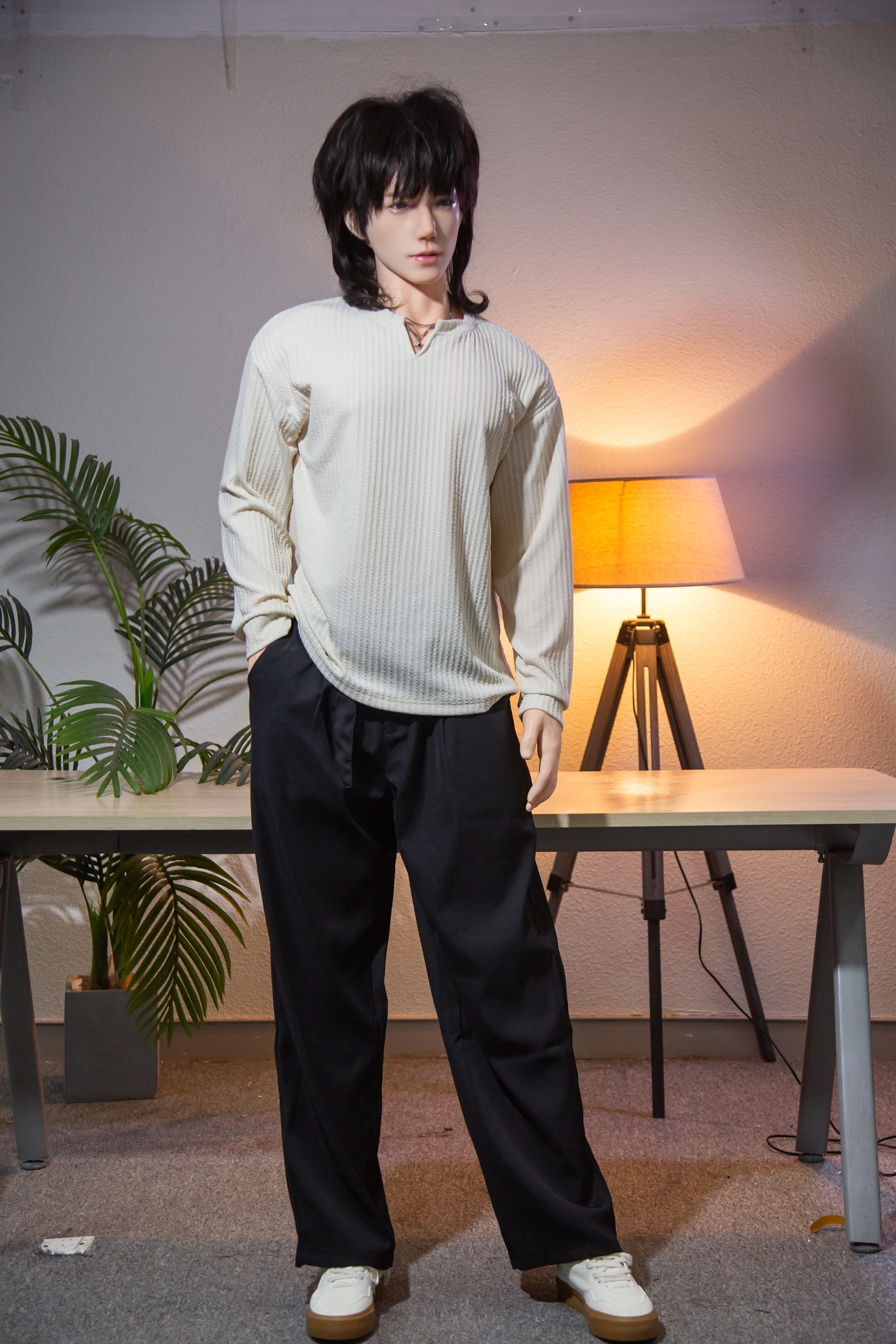 6ft/185cm Silicone Asian Male Sex Doll - Gu Cheng