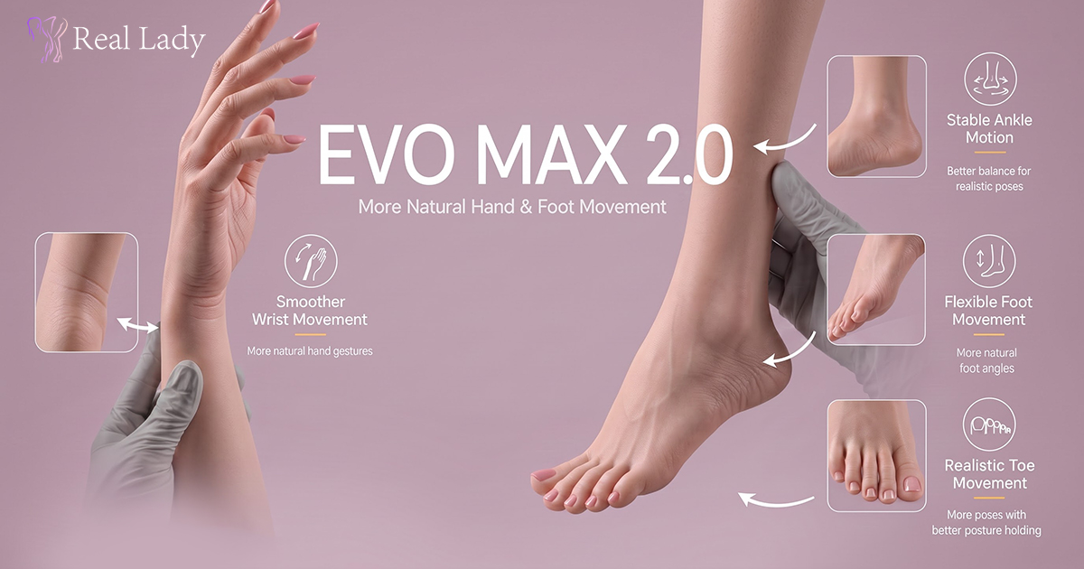 EVO Max 2.0 wrist ankle forefoot and toe movement