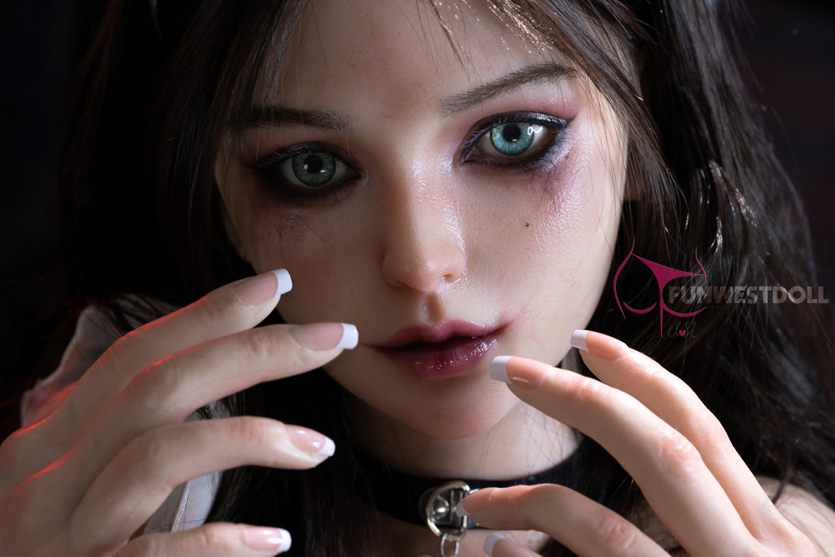 5ft2/160cm E Cup Silicone Zombie Nurse Sex Doll - White Lily