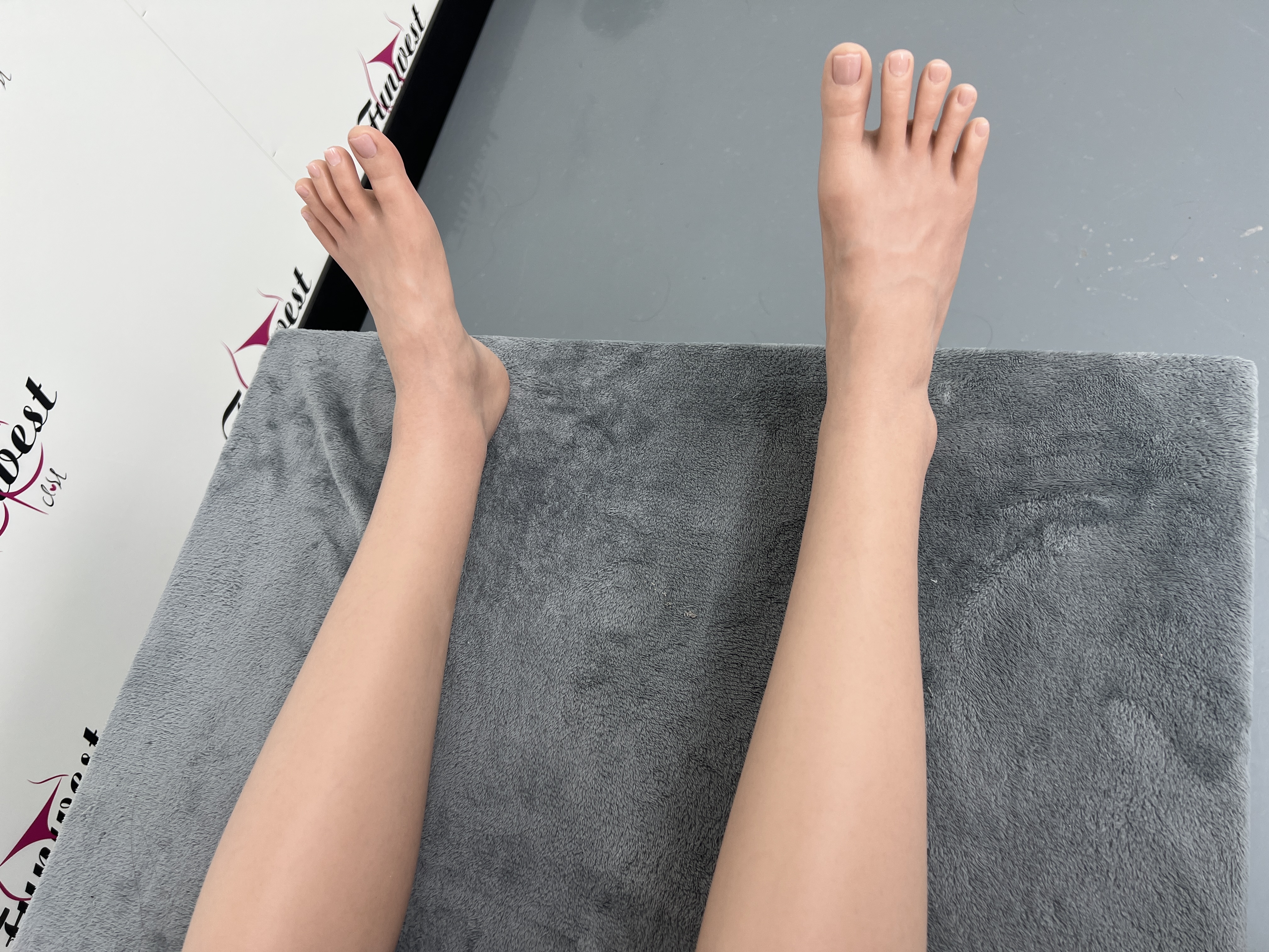 (EU Stock) 5ft2/157cm G Cup Silicone Nicole Demara Sex Doll - Natural Lily