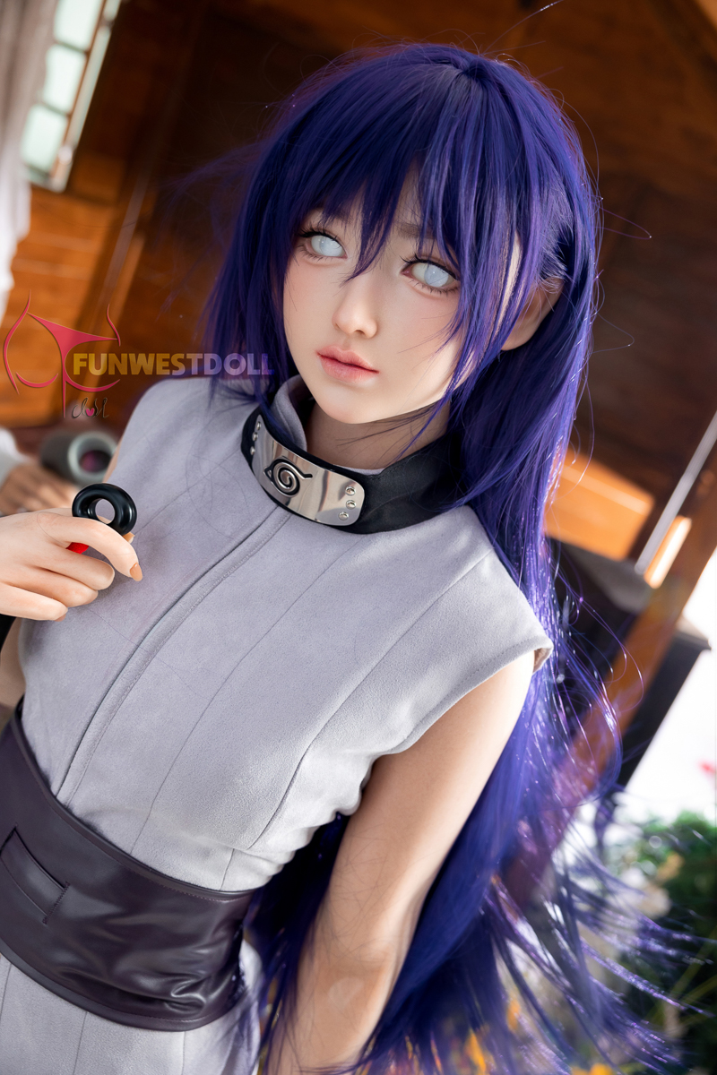 5ft2/159cm A Cup Silicone Hinata Sex Doll - Anime Amy