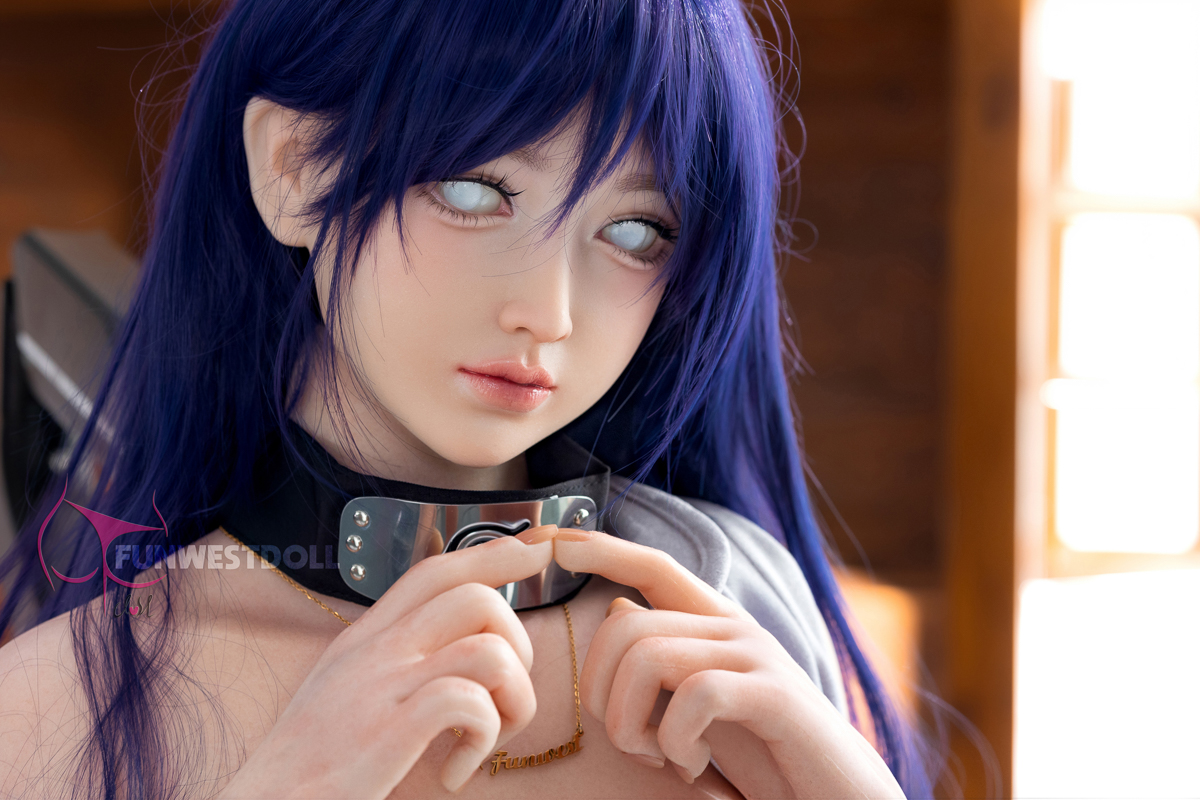 5ft2/159cm A Cup Silicone Hinata Sex Doll - Anime Amy
