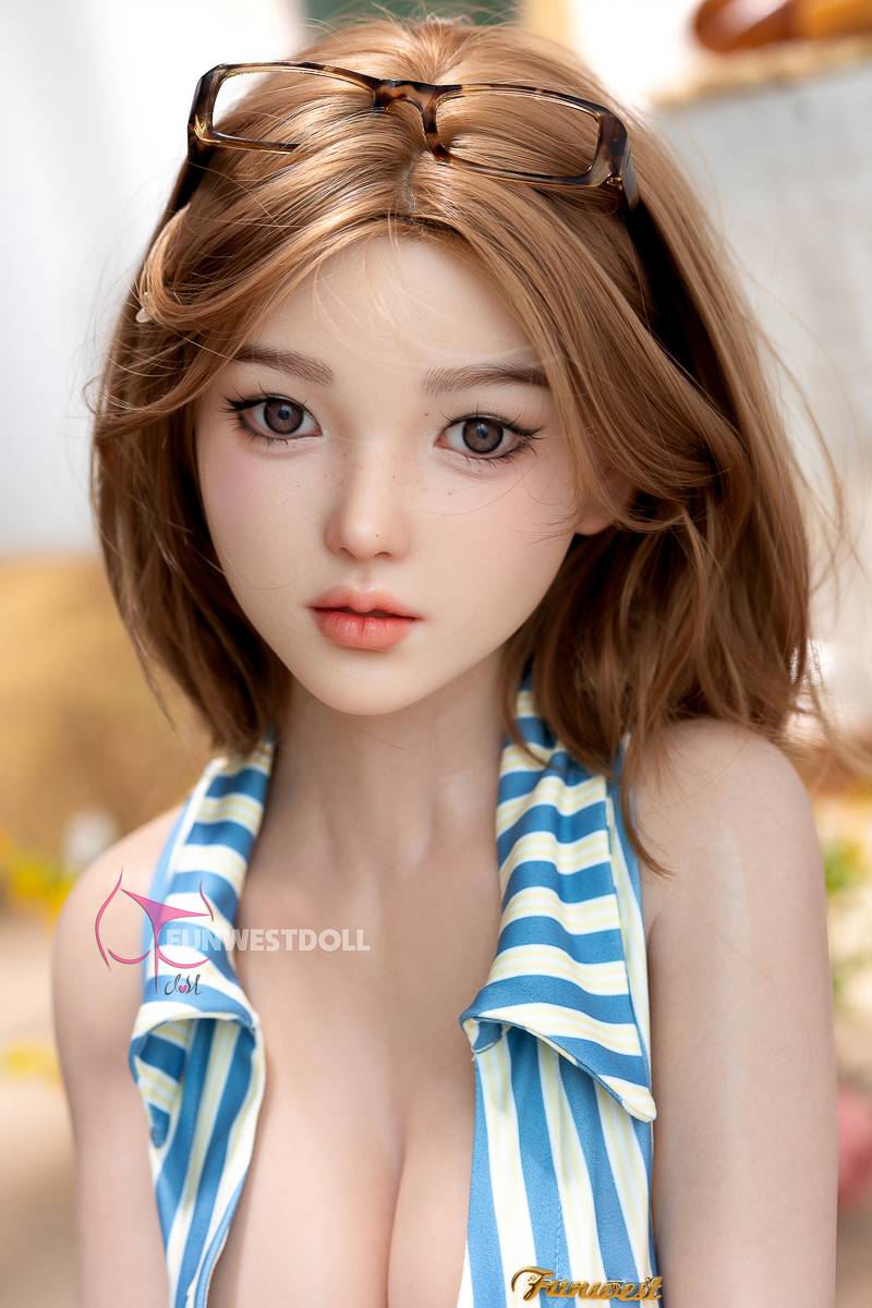 5ft/152cm D Cup Silicone Short Hair Sex Doll - Nika