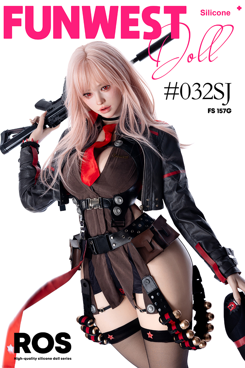 (US Stock) 5ft2/157cm G Cup Silicone Anime Pink Hair NIKKE Sex Doll - Lucy