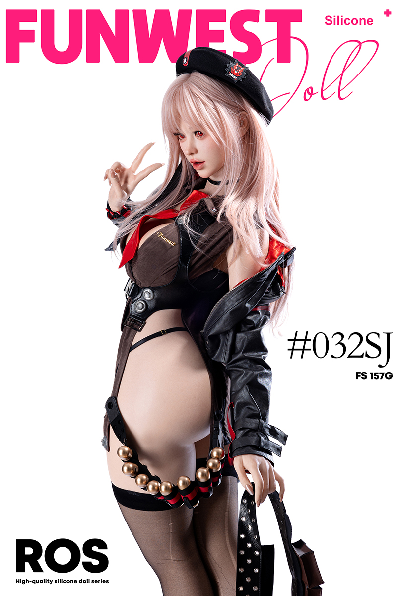(US Stock) 5ft2/157cm G Cup Silicone Anime Pink Hair NIKKE Sex Doll - Lucy