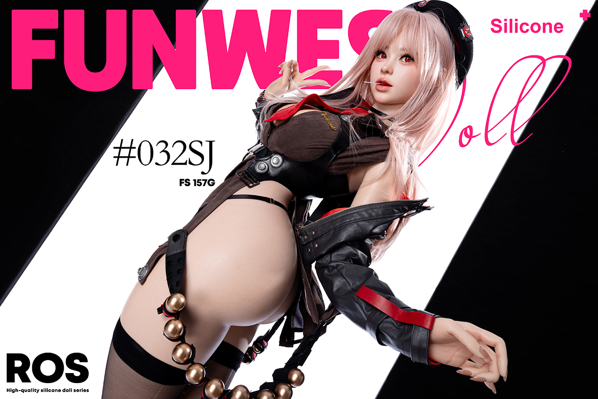 (US Stock) 5ft2/157cm G Cup Silicone Anime Pink Hair NIKKE Sex Doll - Lucy