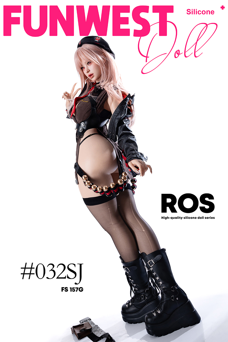 (US Stock) 5ft2/157cm G Cup Silicone Anime Pink Hair NIKKE Sex Doll - Lucy
