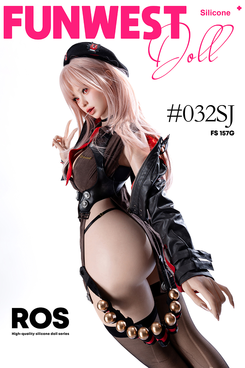 (US Stock) 5ft2/157cm G Cup Silicone Anime Pink Hair NIKKE Sex Doll - Lucy