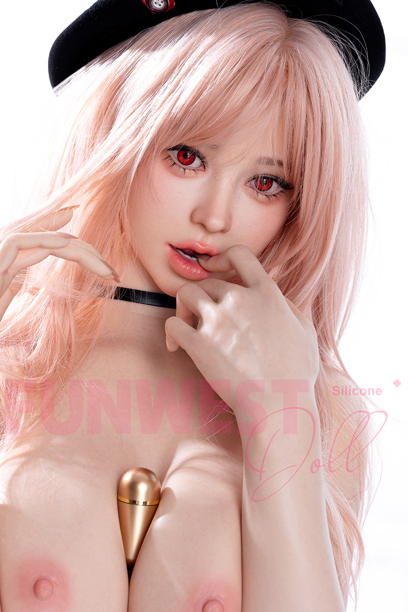 (US Stock) 5ft2/157cm G Cup Silicone Anime Pink Hair NIKKE Sex Doll - Lucy