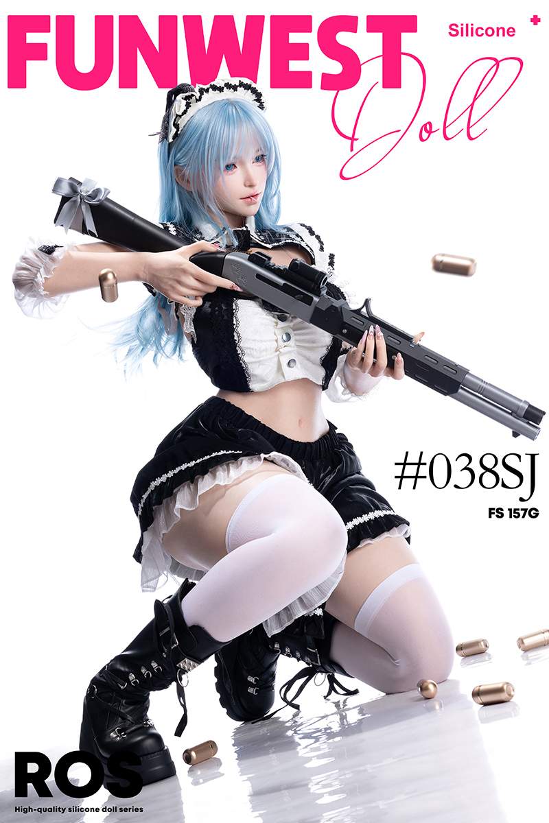 (US Stock) 5ft2/157cm G Cup Silicone Anime Sex Doll - Alice