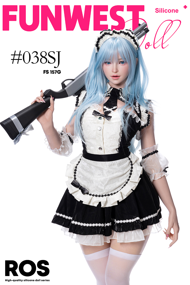 (US Stock) 5ft2/157cm G Cup Silicone Anime Sex Doll - Alice