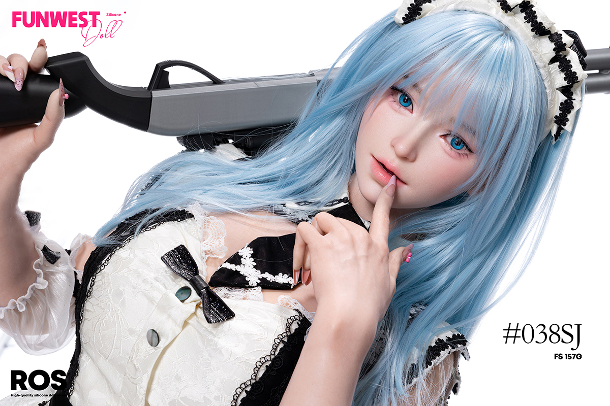 (US Stock) 5ft2/157cm G Cup Silicone Anime Sex Doll - Alice