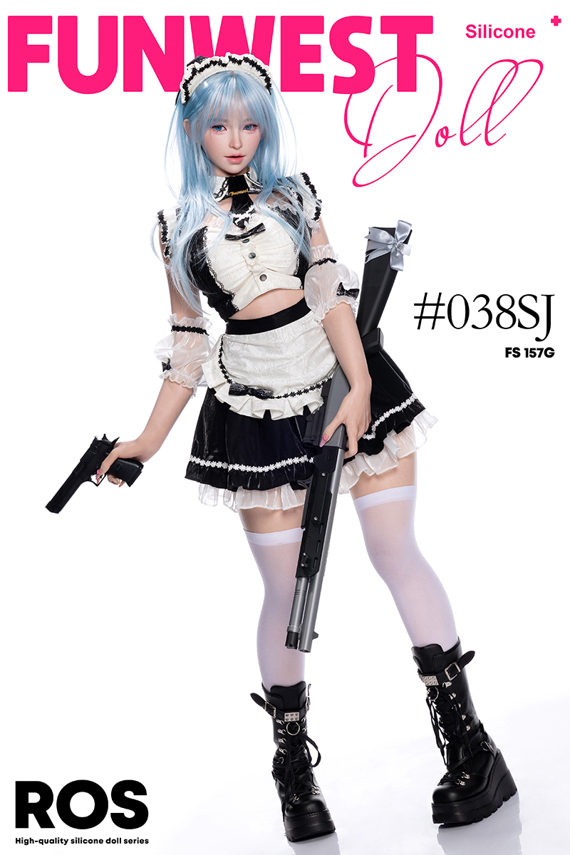 (US Stock) 5ft2/157cm G Cup Silicone Anime Sex Doll - Alice