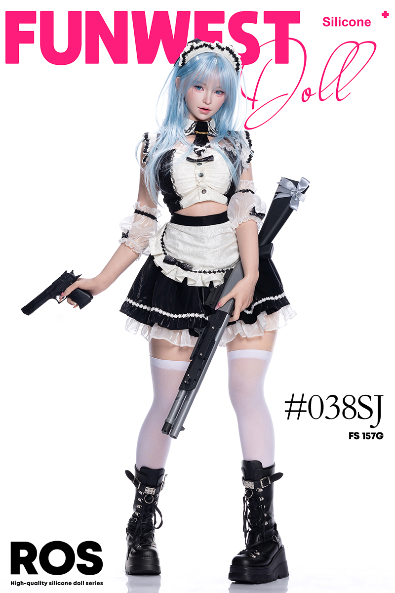 (US Stock) 5ft2/157cm G Cup Silicone Anime Sex Doll - Alice