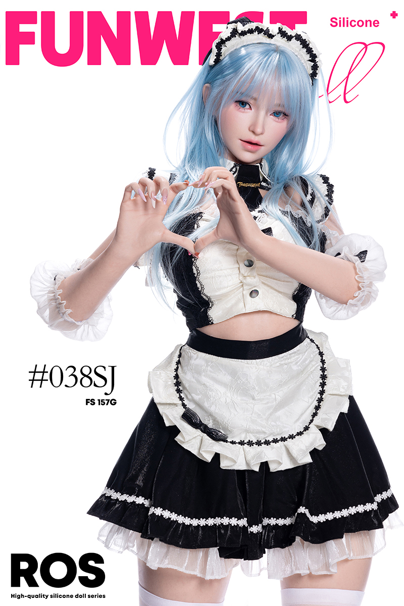 (US Stock) 5ft2/157cm G Cup Silicone Anime Sex Doll - Alice