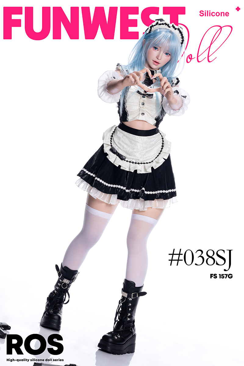 (US Stock) 5ft2/157cm G Cup Silicone Anime Sex Doll - Alice