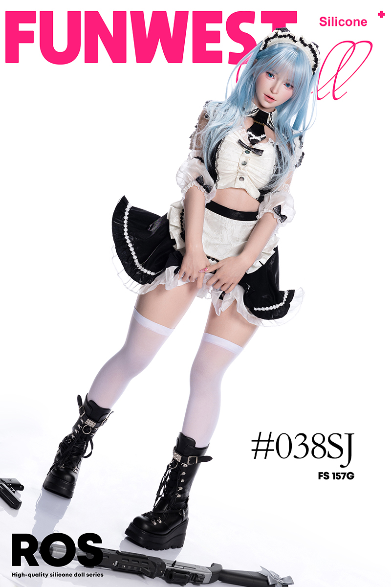 (US Stock) 5ft2/157cm G Cup Silicone Anime Sex Doll - Alice