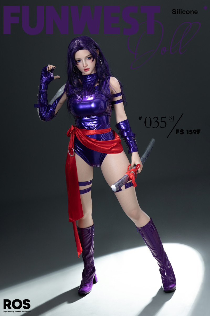 5ft2/159cm F Cup Silicone Anime Sex Doll - Chloe