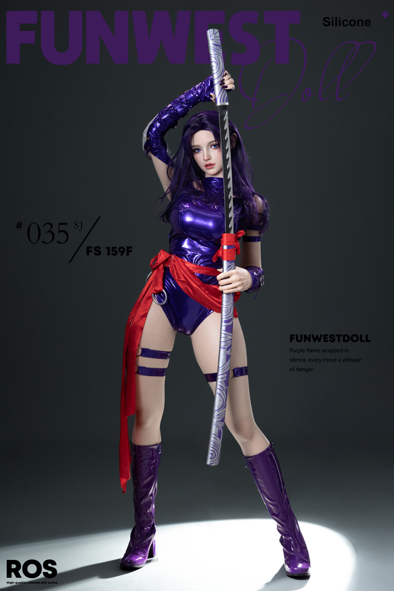 5ft2/159cm F Cup Silicone Anime Sex Doll - Chloe