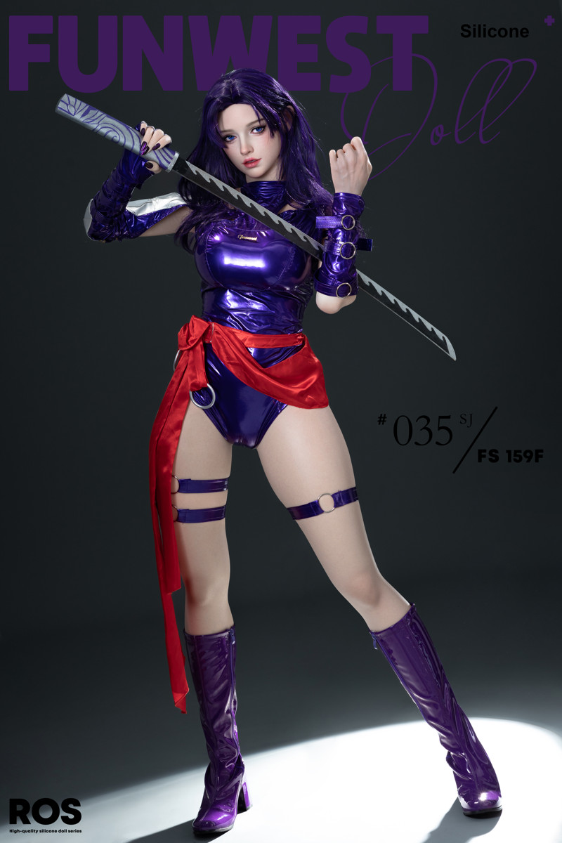 5ft2/159cm F Cup Silicone Anime Sex Doll - Chloe