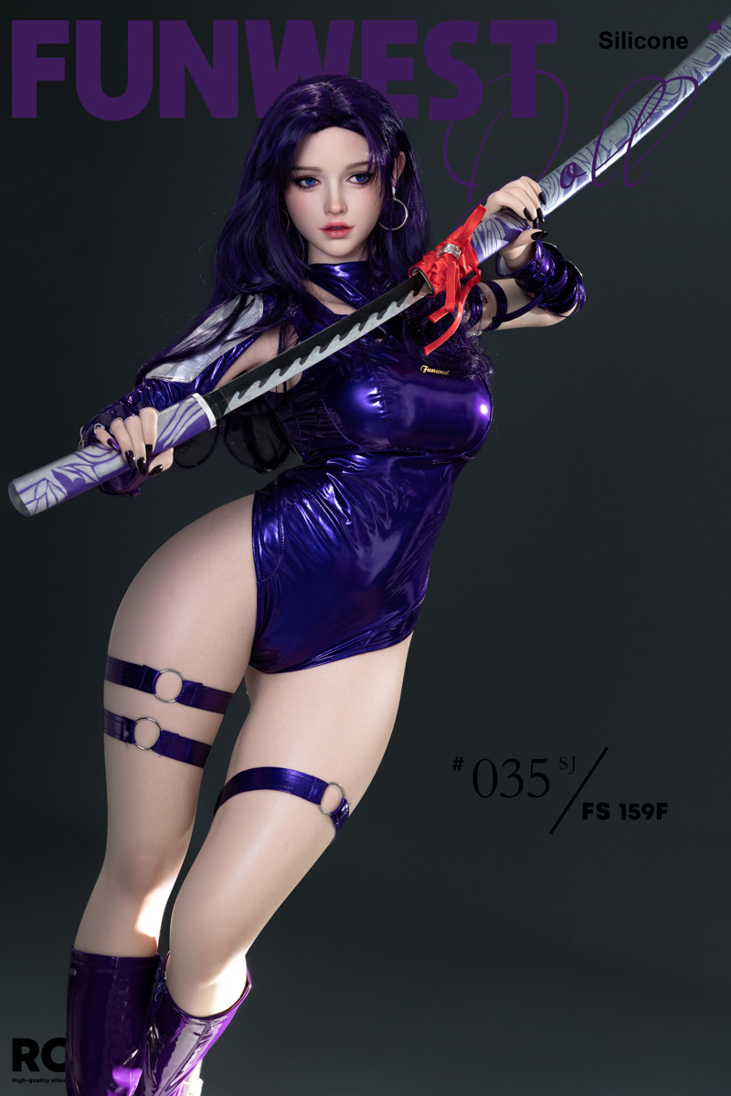 5ft2/159cm F Cup Silicone Anime Sex Doll - Chloe