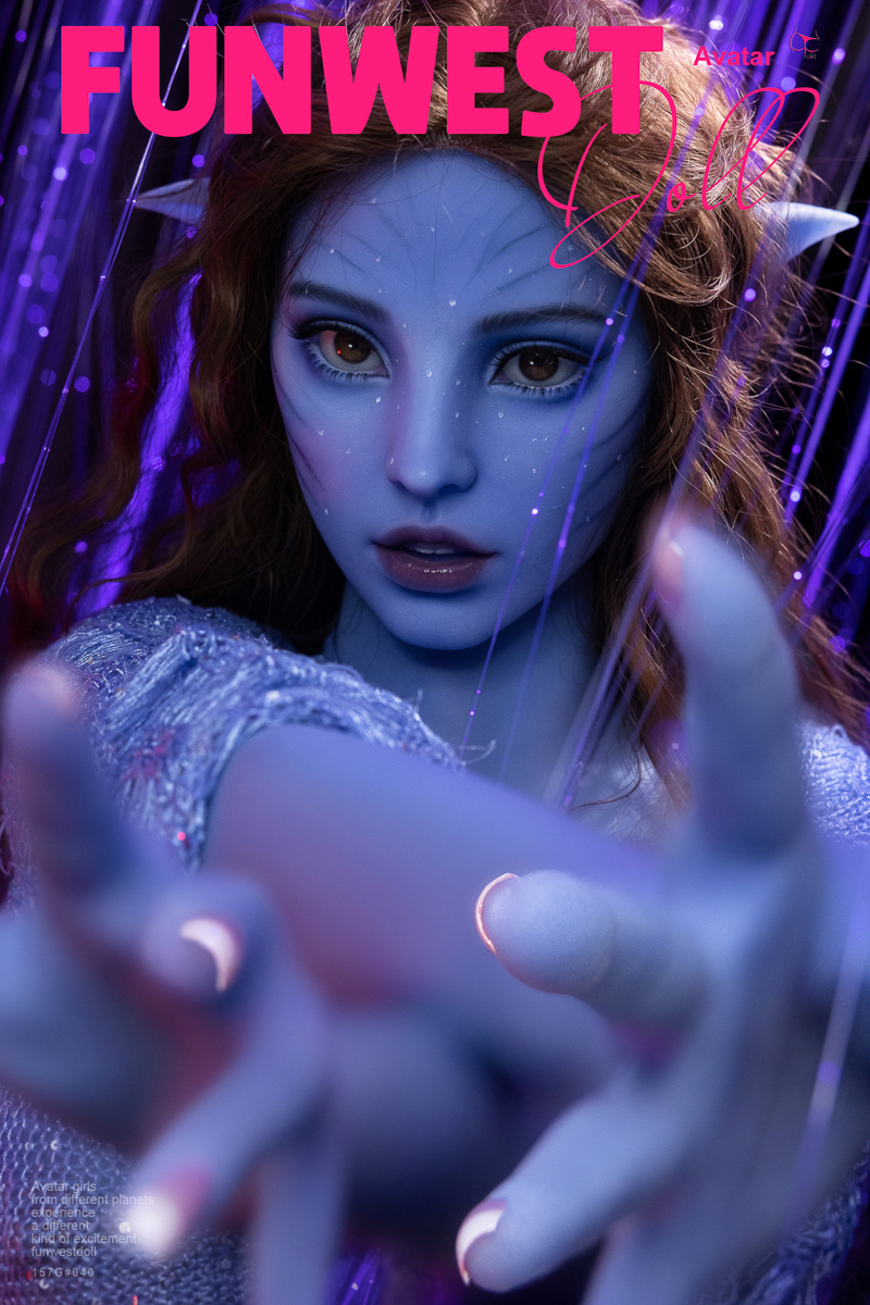 5ft2/157cm G Cup TPE Sex Doll - Blue Kylie