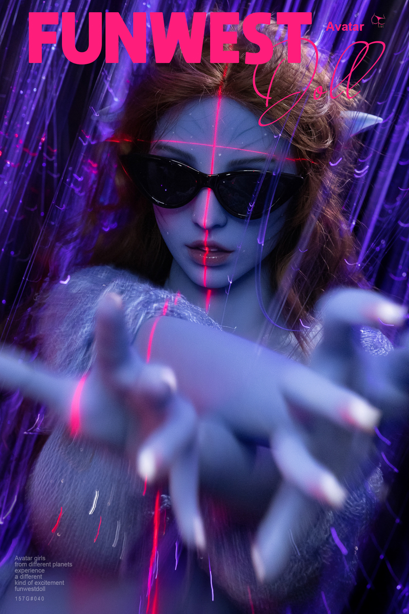 5ft2/157cm G Cup TPE Sex Doll - Blue Kylie