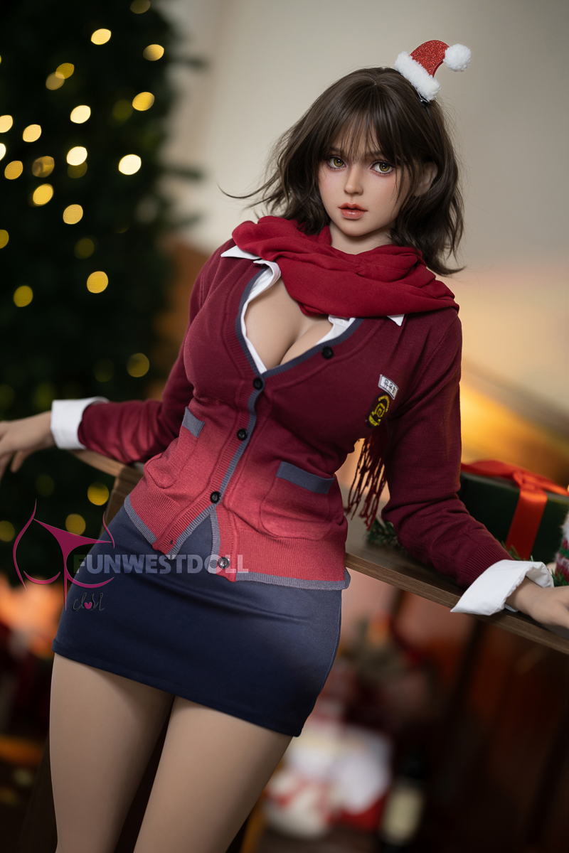 5ft2/157cm G Cup TPE Christmas Sex Doll - Lily