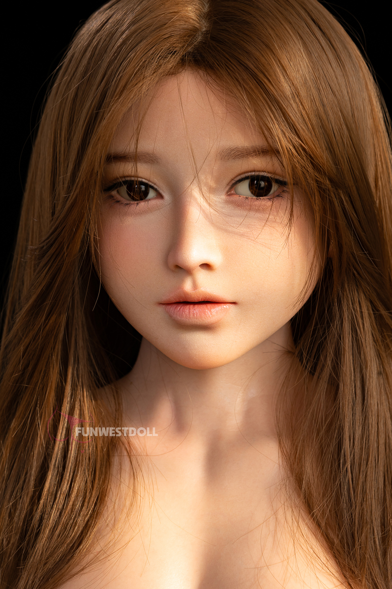 3ft1 Amy - 33LB D Cup ROS Head Silicone Sex Doll Torso 