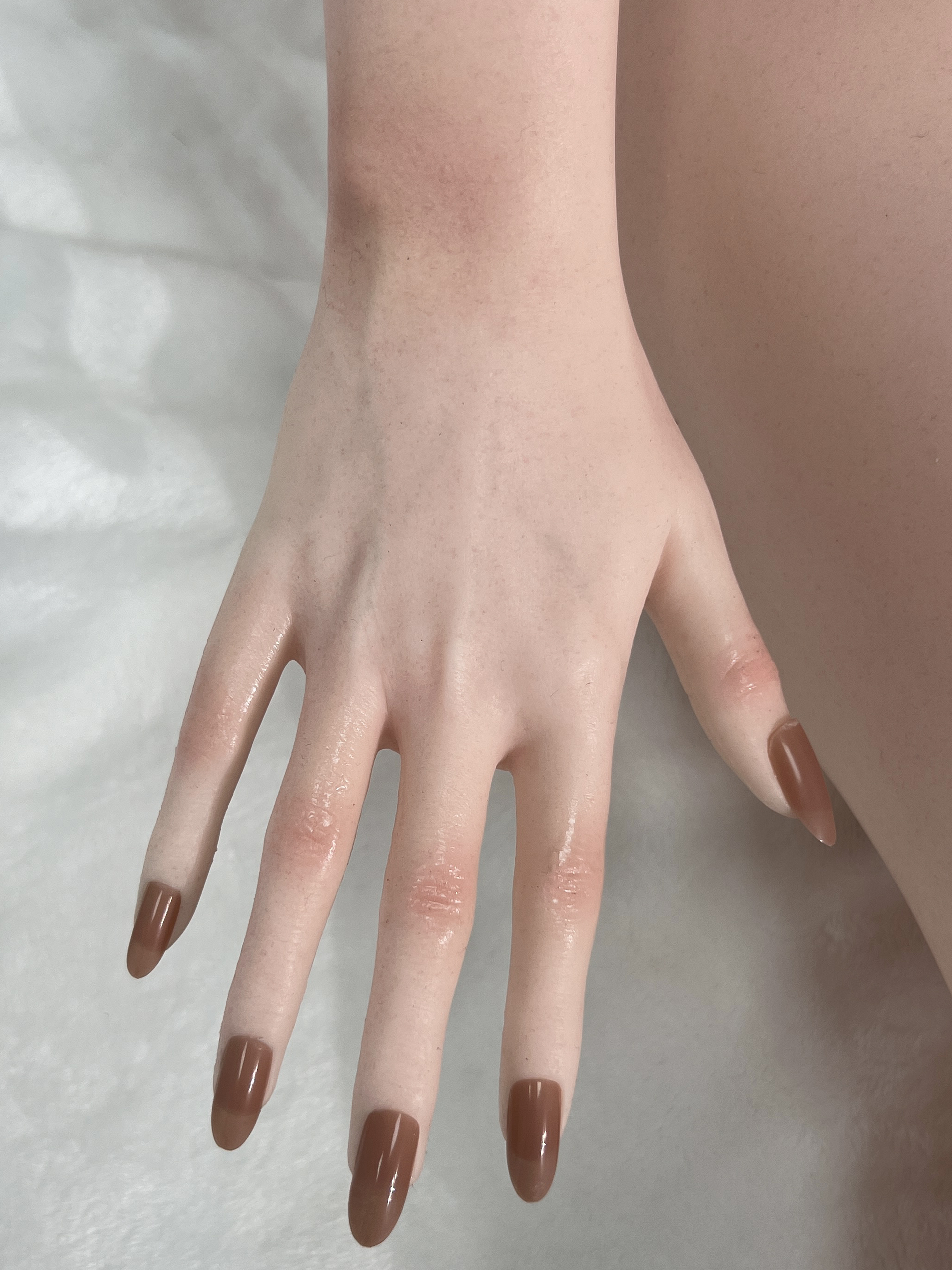 Sex doll hand with manicured nails, Climax Doll