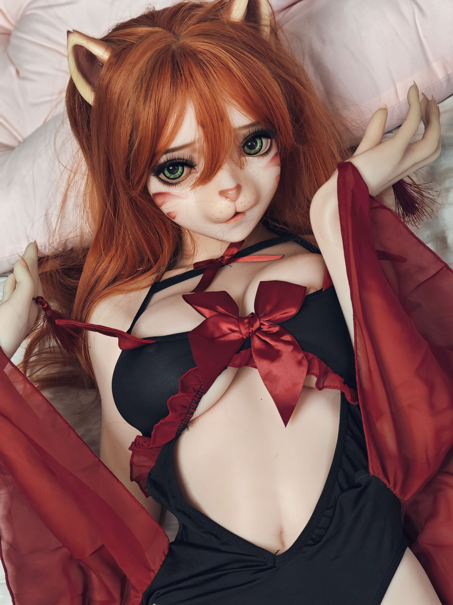 4ft9/150cm Silicone Cat Furry Sex Doll – Morikawa Yuki