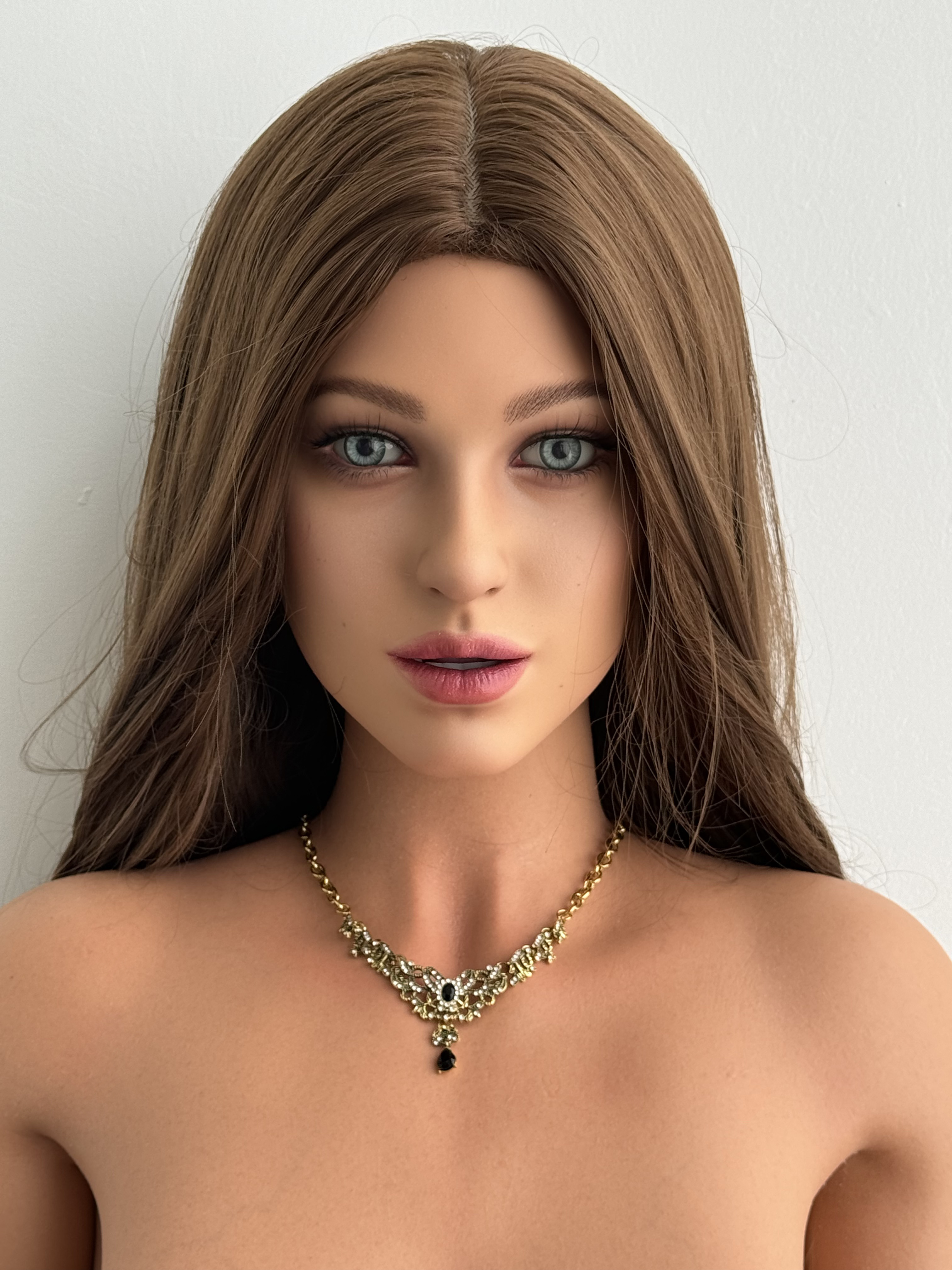 (US Stock) 5ft7/175cm D Cup Tan Skin MILF Silicone Sex Doll - Isabelle