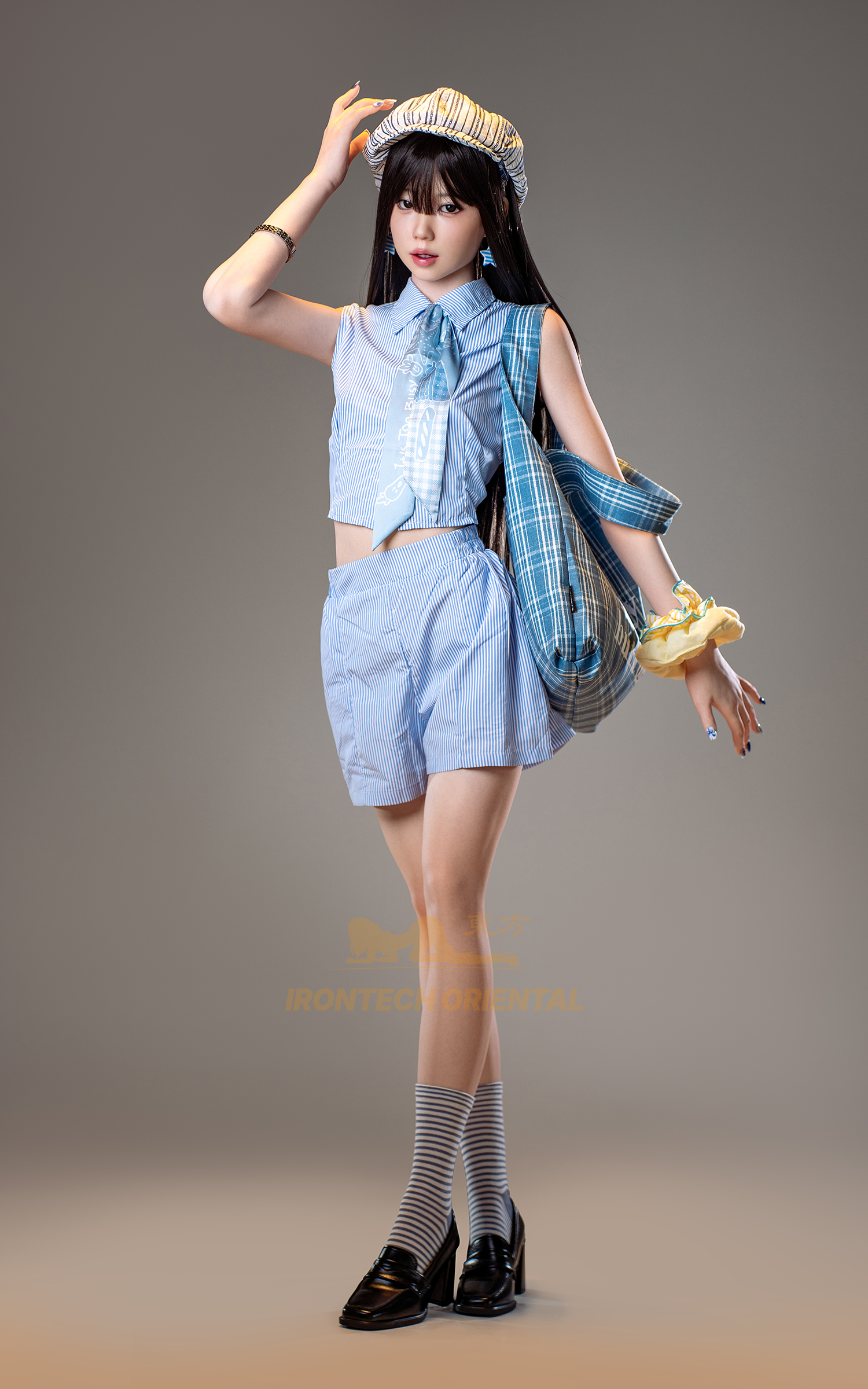 5ft3/161cm Minus A Cup Silicone Japanese Sex Doll ROS Max A6 - Kurumi