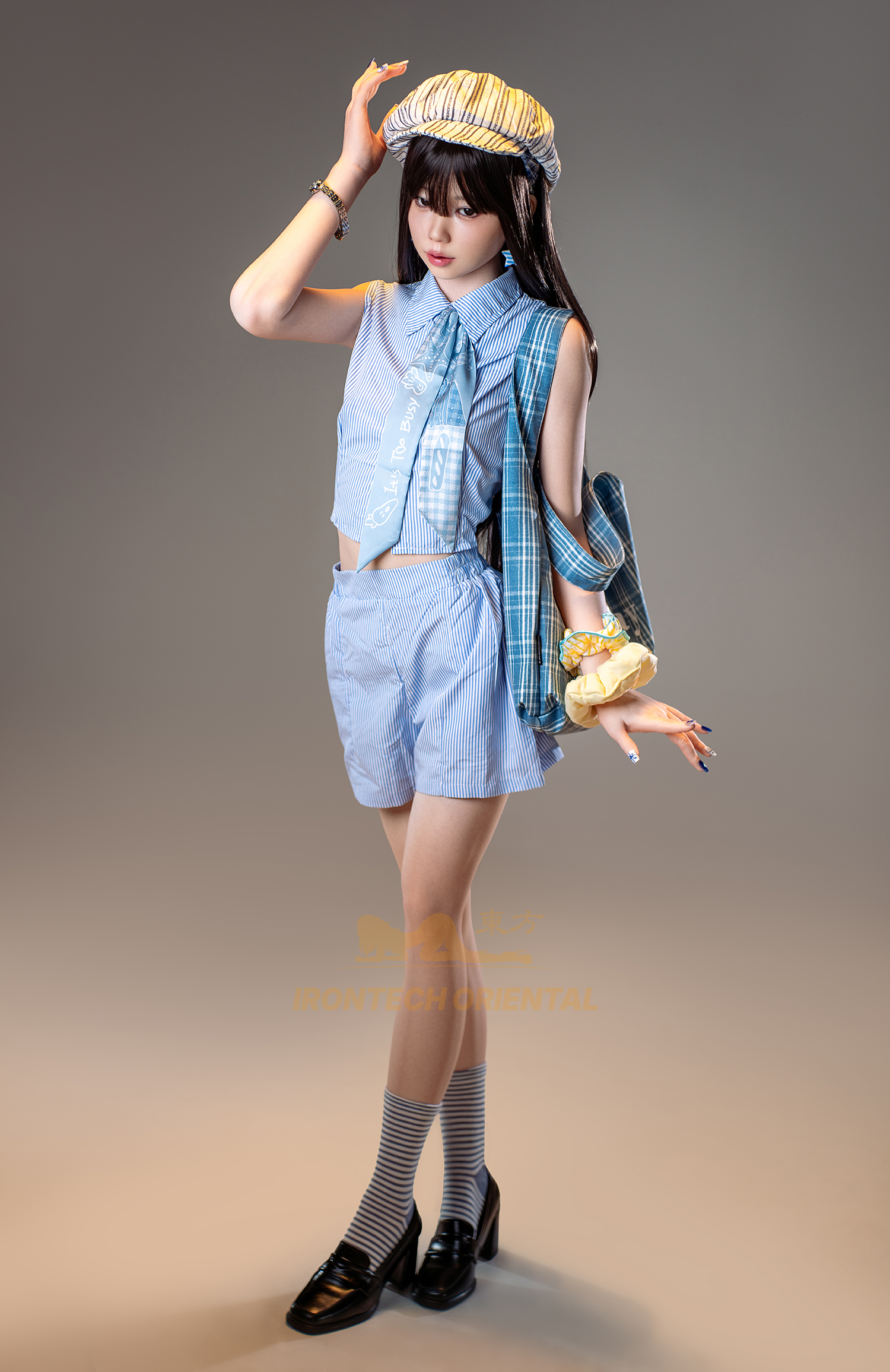 5ft3/161cm Minus A Cup Silicone Japanese Sex Doll ROS Max A6 - Kurumi