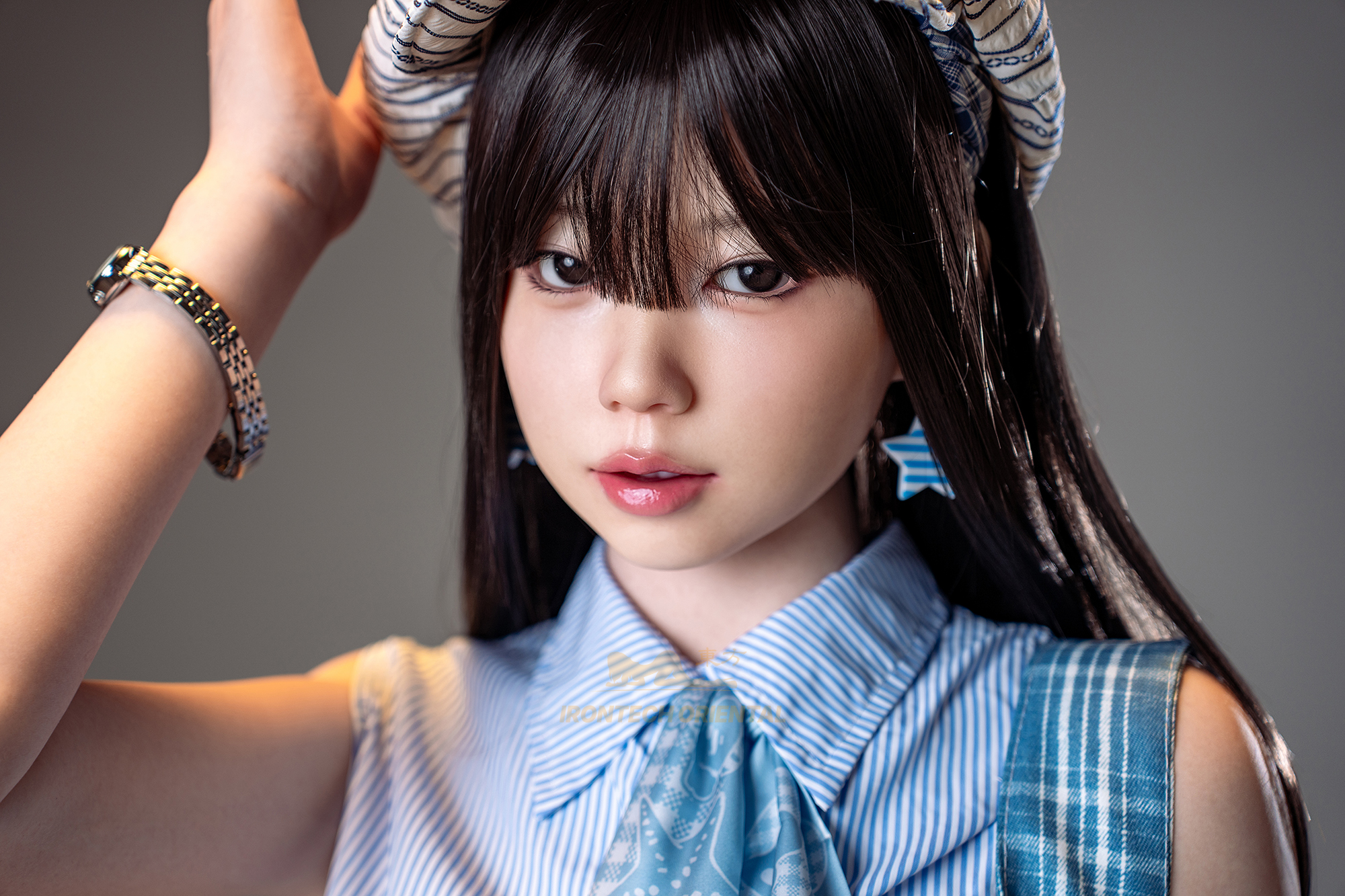 5ft3/161cm Minus A Cup Silicone Japanese Sex Doll ROS Max A6 - Kurumi