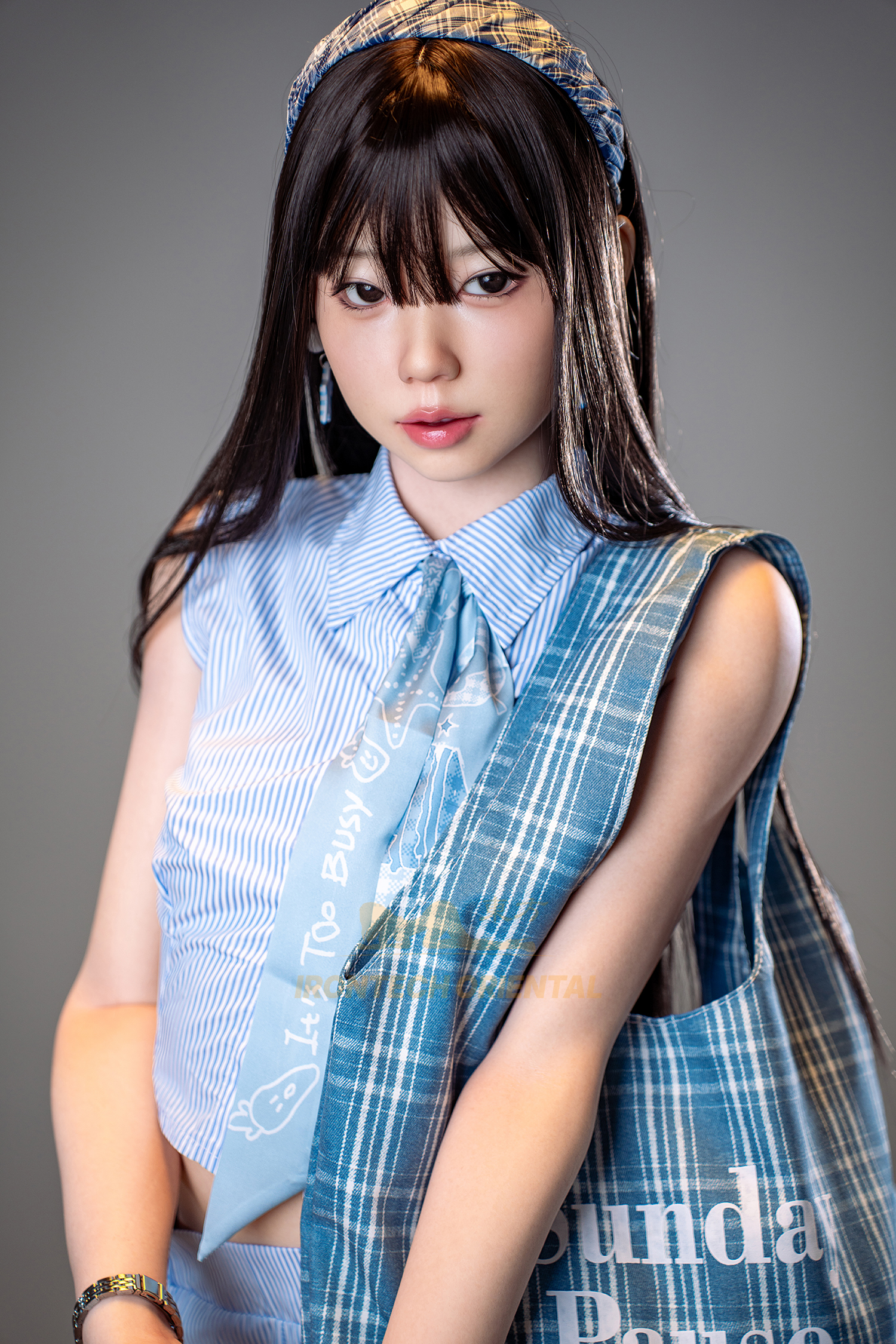 5ft3/161cm Minus A Cup Silicone Japanese Sex Doll ROS Max A6 - Kurumi