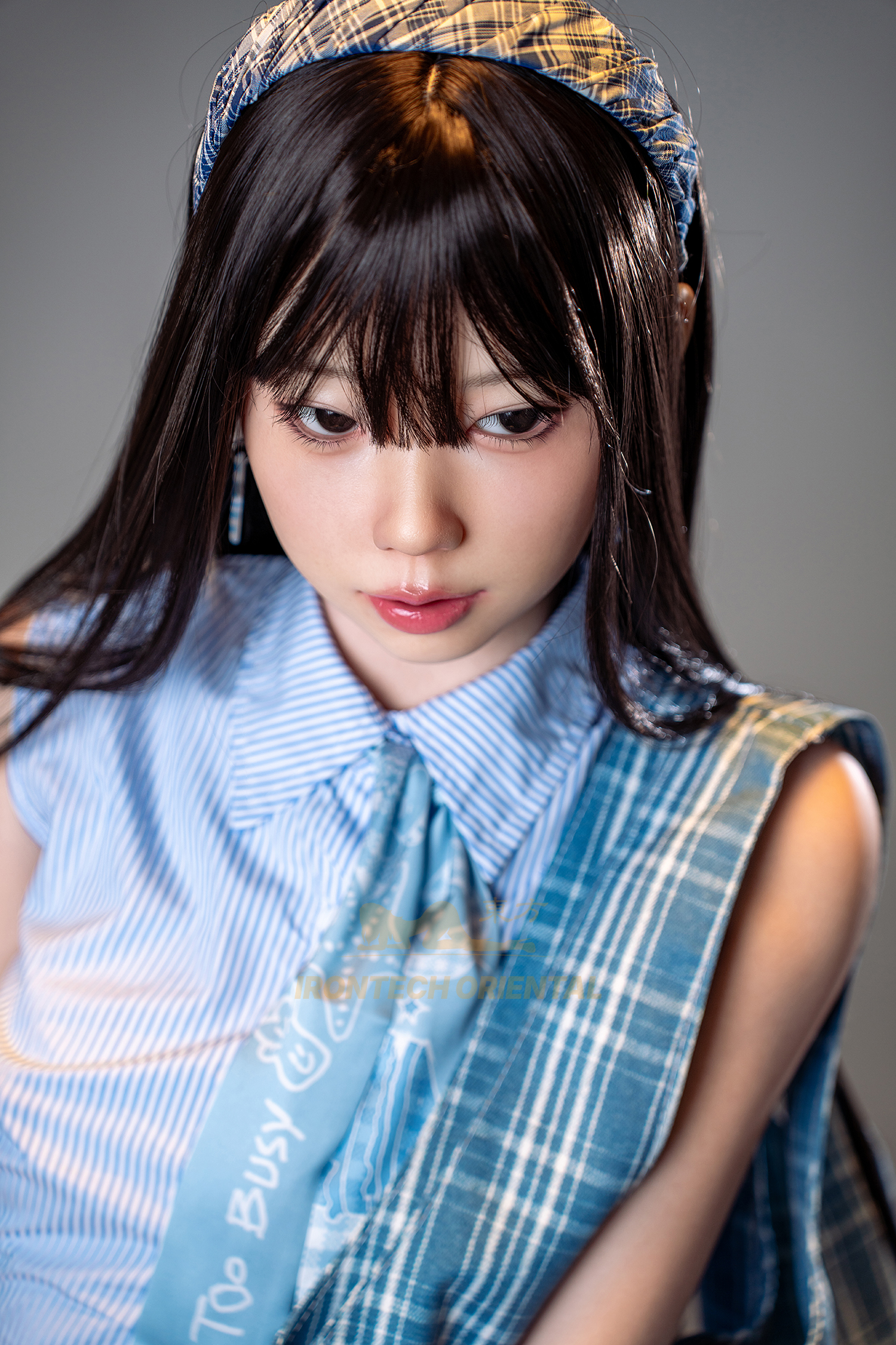 5ft3/161cm Minus A Cup Silicone Japanese Sex Doll ROS Max A6 - Kurumi