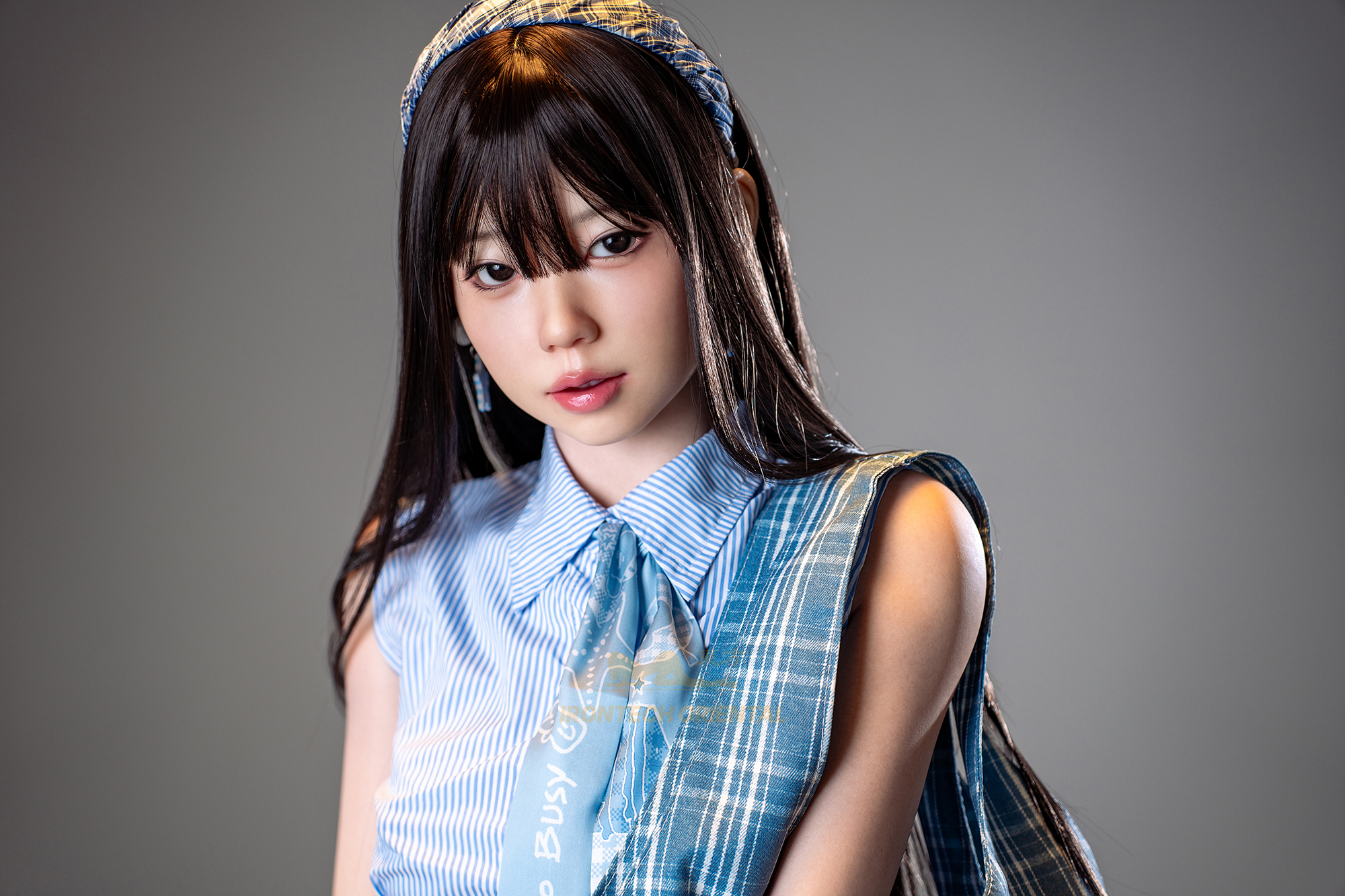 5ft3/161cm Minus A Cup Silicone Japanese Sex Doll ROS Max A6 - Kurumi