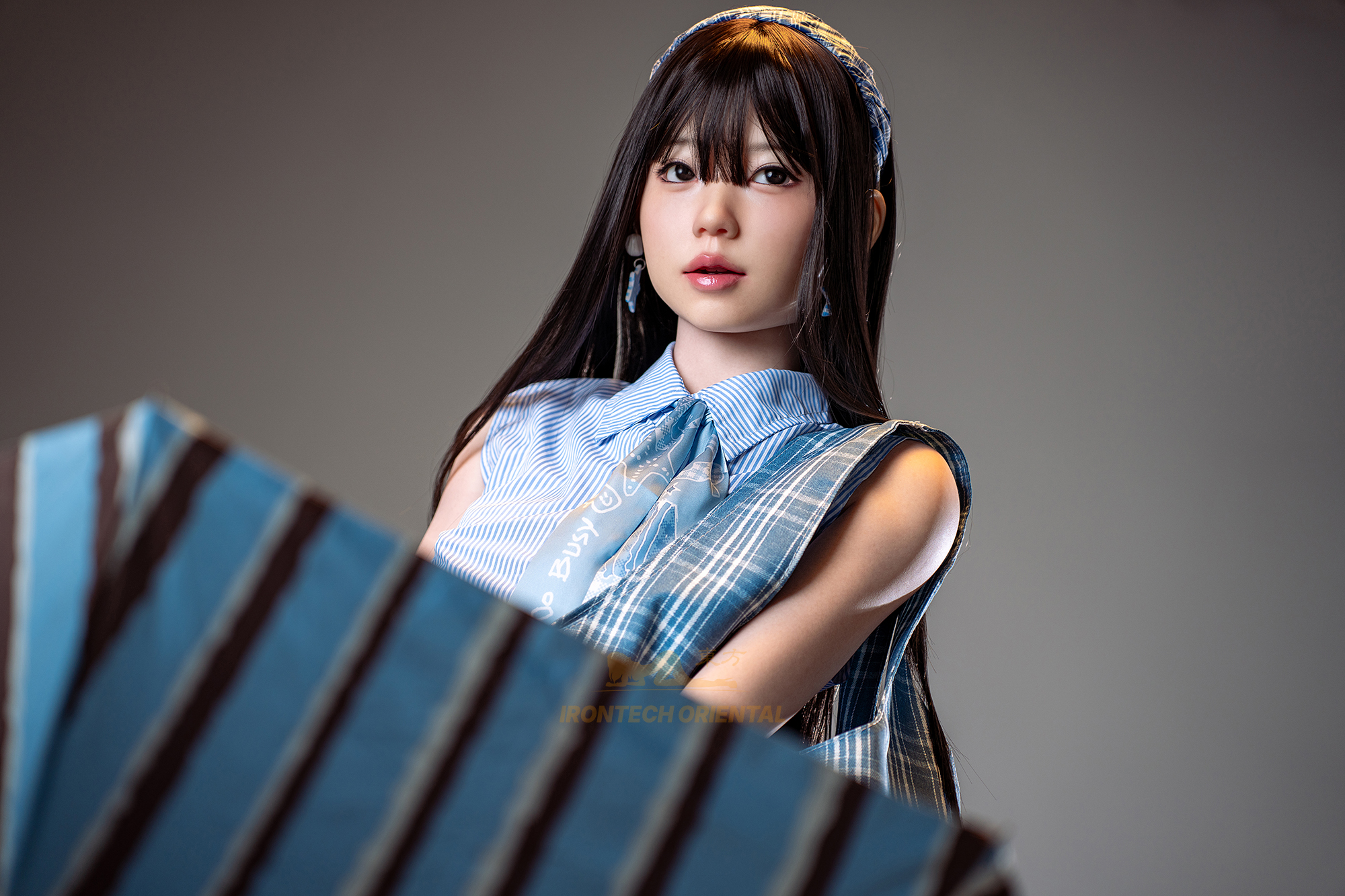 5ft3/161cm Minus A Cup Silicone Japanese Sex Doll ROS Max A6 - Kurumi