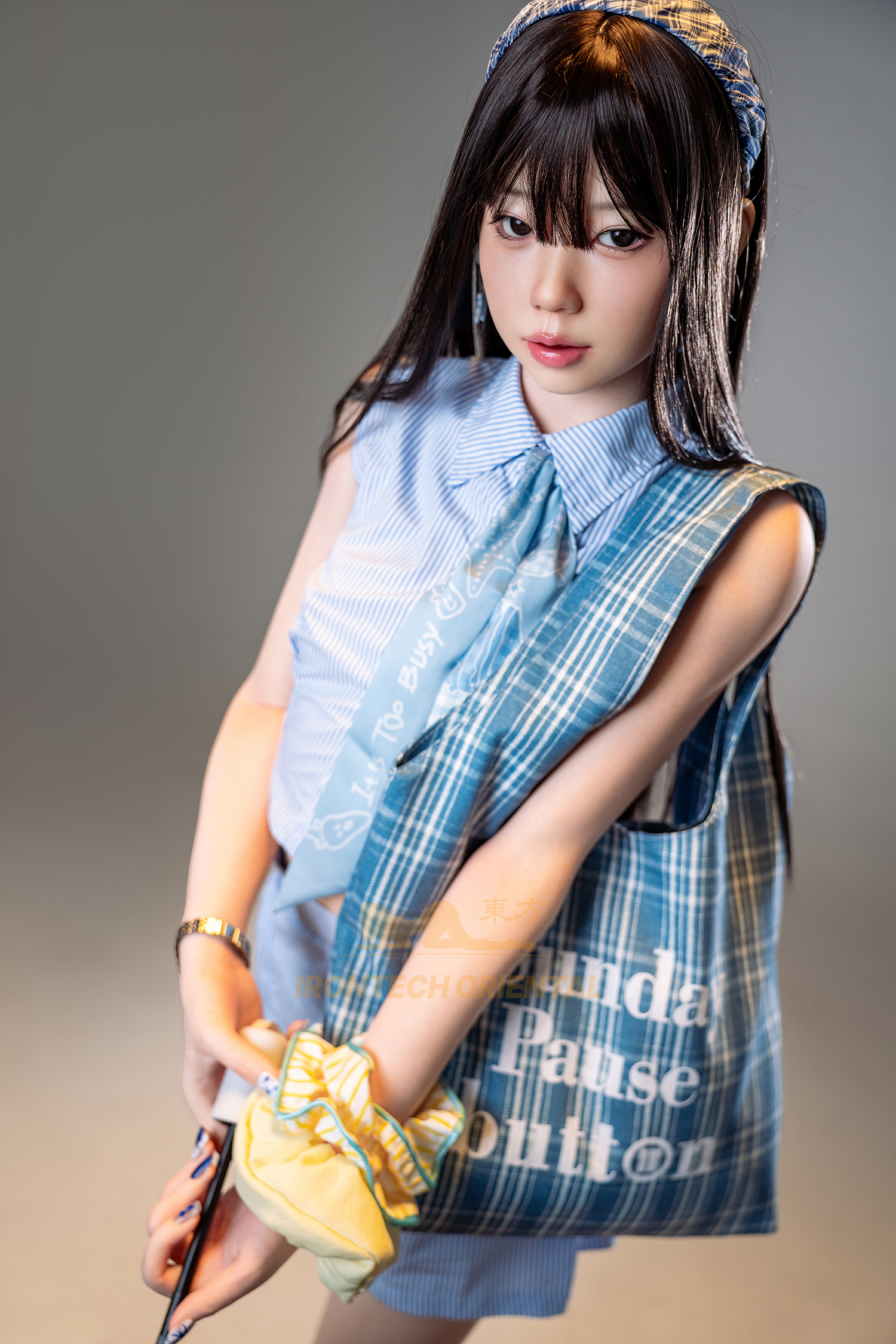 5ft3/161cm Minus A Cup Silicone Japanese Sex Doll ROS Max A6 - Kurumi