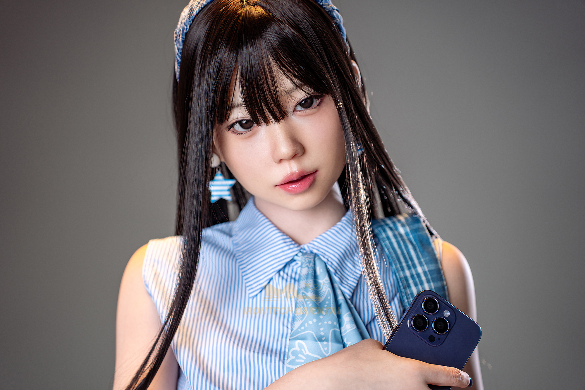 5ft3/161cm Minus A Cup Silicone Japanese Sex Doll ROS Max A6 - Kurumi