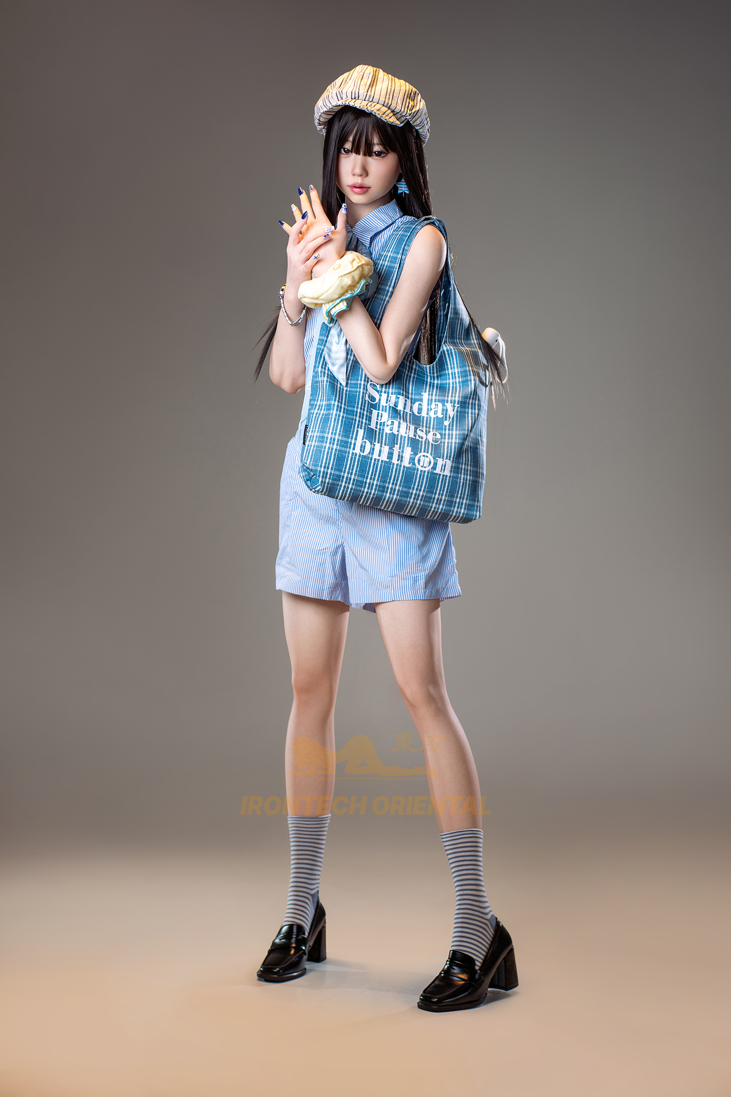 5ft3/161cm Minus A Cup Silicone Japanese Sex Doll ROS Max A6 - Kurumi