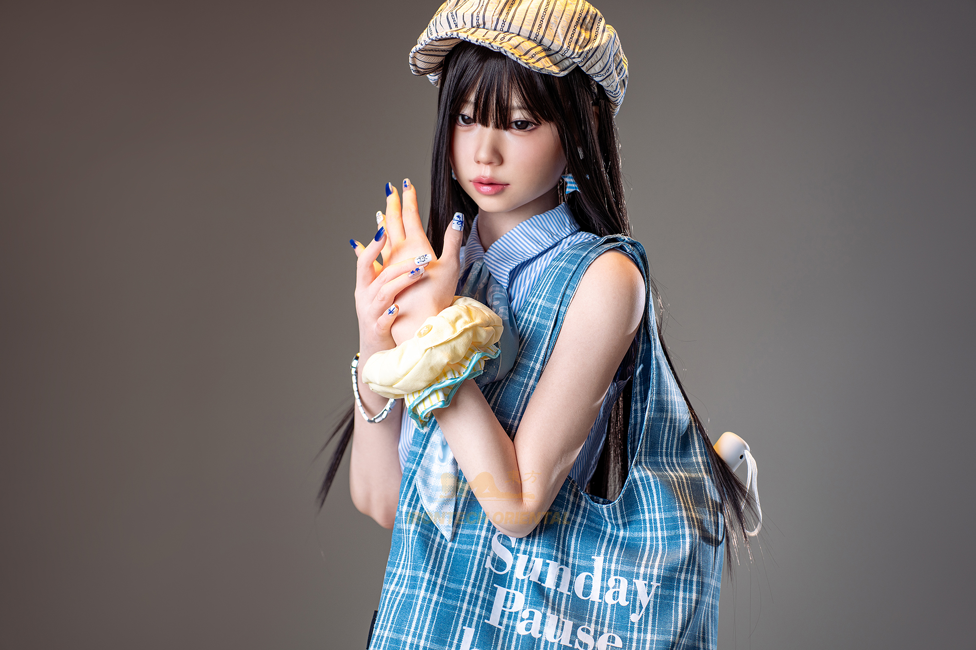 5ft3/161cm Minus A Cup Silicone Japanese Sex Doll ROS Max A6 - Kurumi