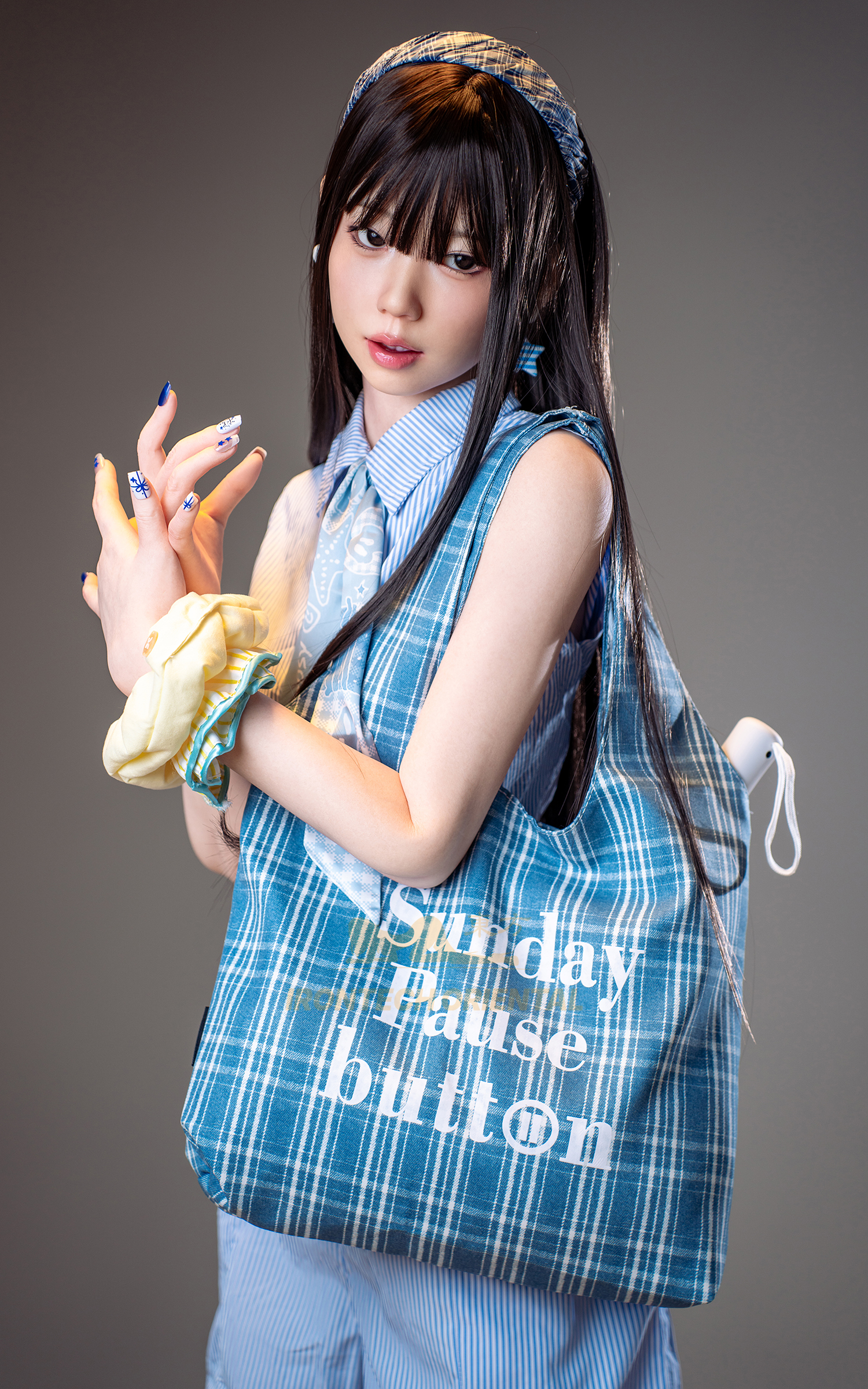 5ft3/161cm Minus A Cup Silicone Japanese Sex Doll ROS Max A6 - Kurumi
