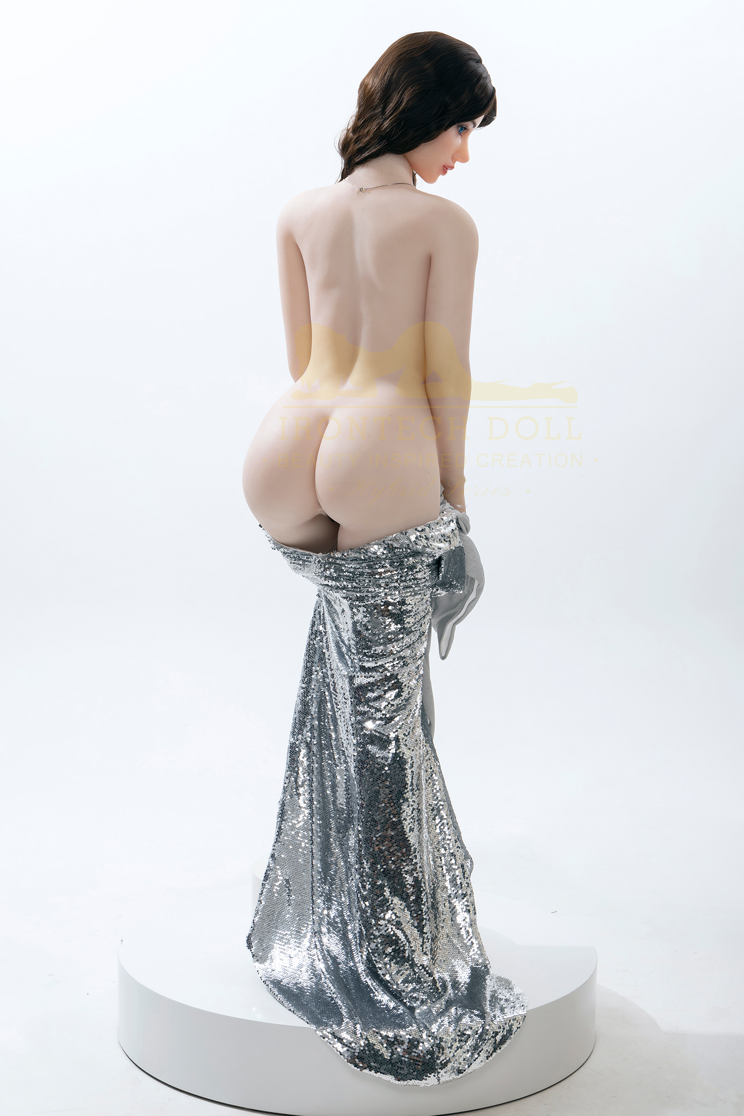 5ft3/162cm A Cup Silicone Head Lady Sex Doll S47 - Melanie