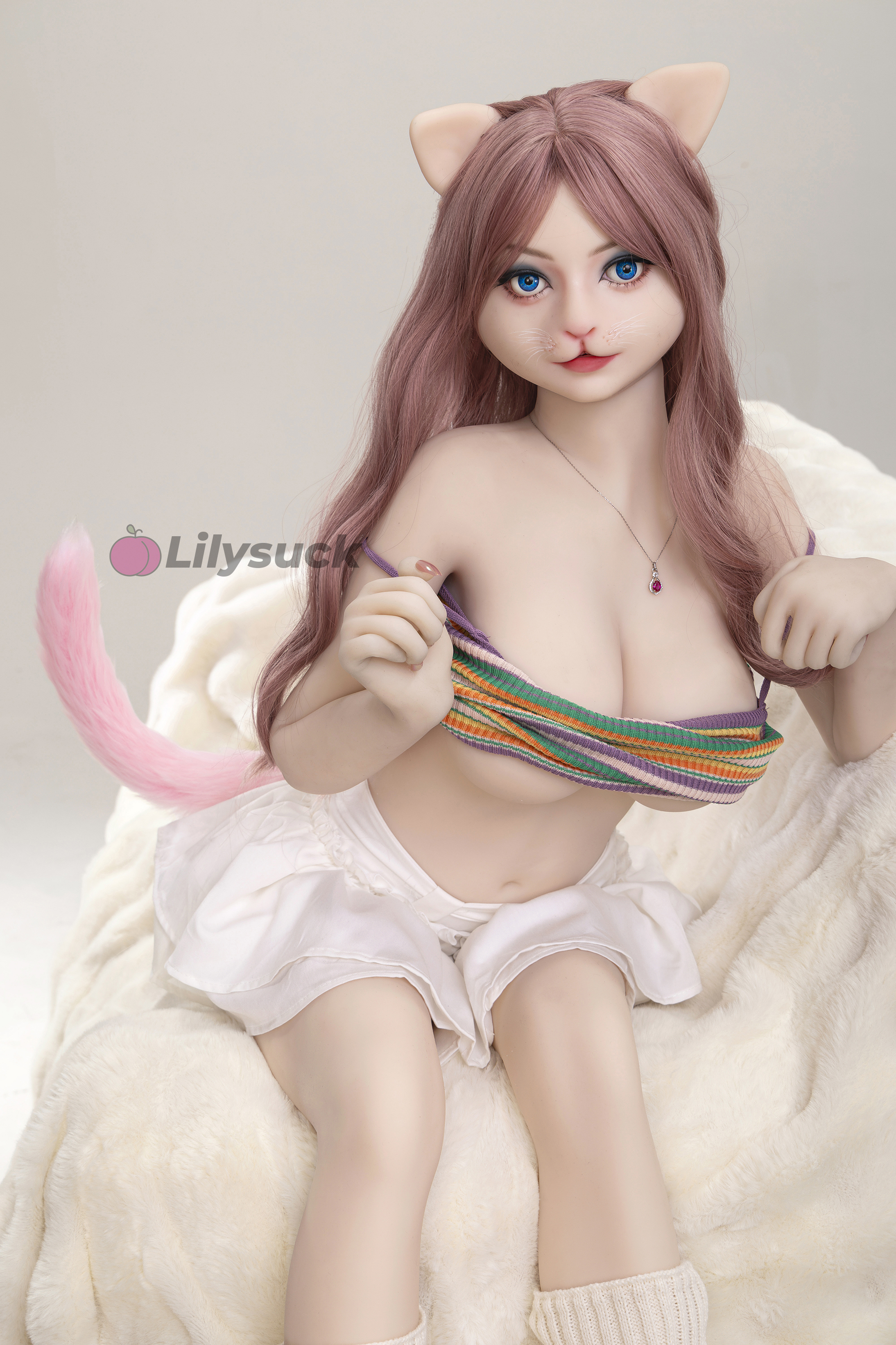 5ft2/157cm E Cup Cat Sex Doll – Miriam