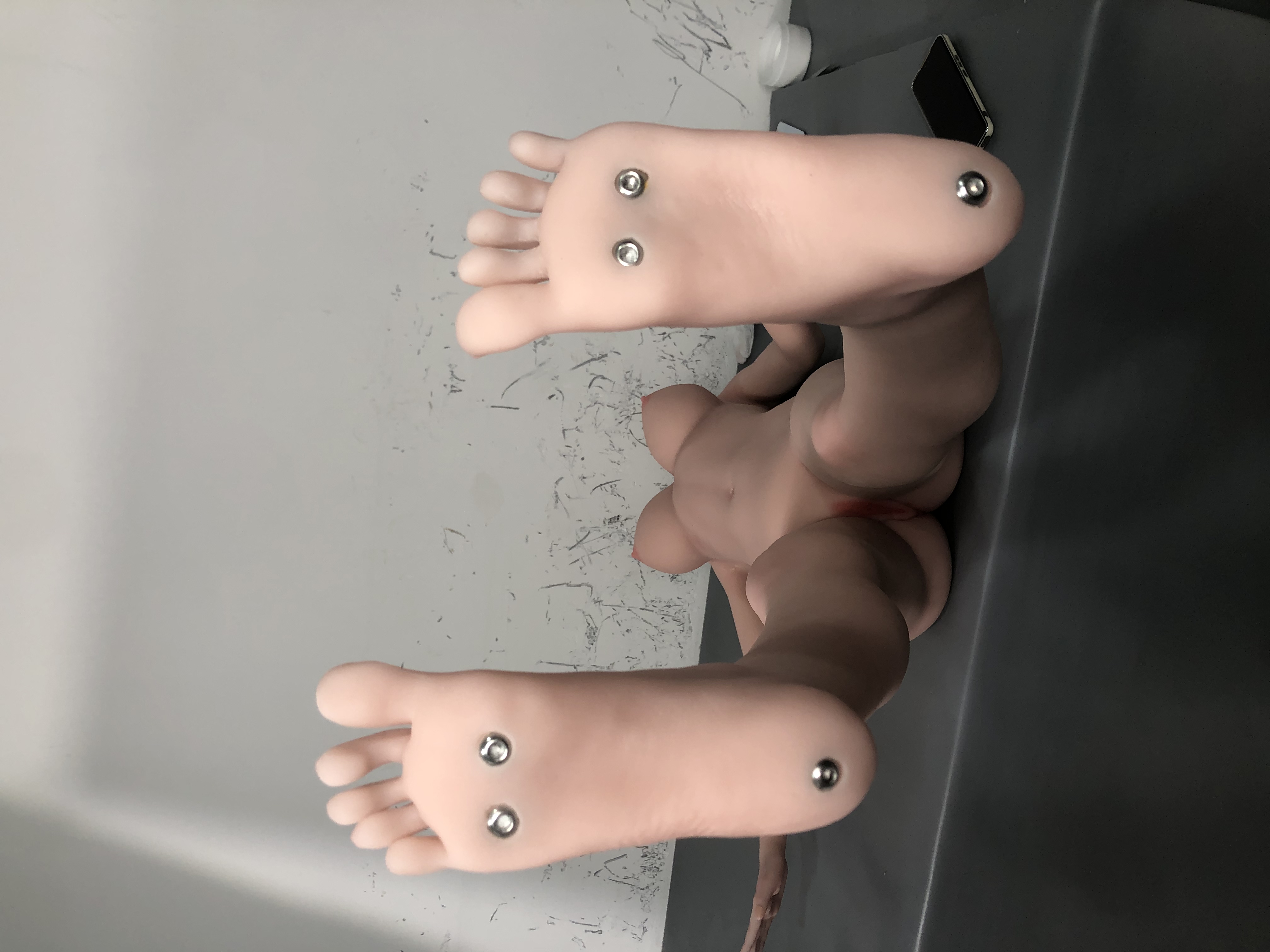 (US Stock) 5ft6/171cm D Cup Silicone Head Cosplay Sex Doll - Saner